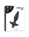 addicted toys - massager plug anal with vibration black D-227634