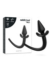 Plug Anal Addicted Toys Dog Tail Preto,D-227640