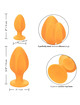 Plug Anal Calexotics Cheeky Laranja,D-228504