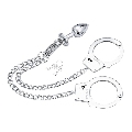 ohmama fetish - handcuffs with metal and plug