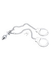 ohmama fetish - handcuffs with metal and plug D-230089