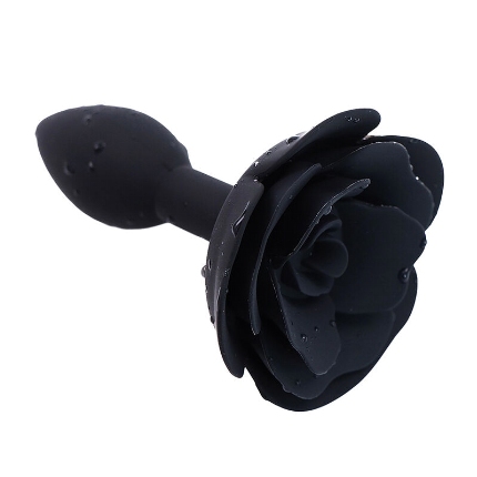 ohmama fetish - black pink silicone anal plug D-230113