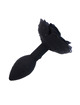 Plug Anal OhMama Fetish Rose Butt Preto,D-230113