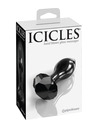 icicles - n. 78 glass anal plug D-230646