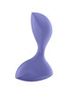 satisfyer - sweet seal plug vibrador app violeta