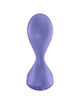 satisfyer - sweet seal plug vibrador app violeta