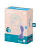 Plug Anal Satisfyer Sweet Seal com Vibração e App Roxo,D-231227
