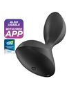 satisfyer - sweet seal vibrating plug app black D-231264