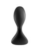 Plug Anal Satisfyer trendsetter com Vibração e App Preto,D-231267