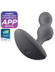 satisfyer - deep diver plug vibrador app gris