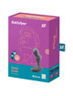 Plug Anal Satisfyer Deep Diver com Vibração e App Cinzento,D-231386