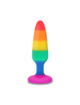 pride - lgbt flag plug twink 8.5 cm D-231763