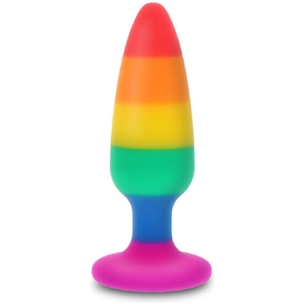 pride - lgbt flag plug hunk 10.5 cm D-231764