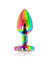 ohmama - iridescent heart anal plug size s D-231862