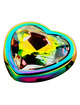 Plug Anal OhMama com Jóia Coração Iridescente S,D-231862
