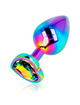 ohmama - iridescent heart anal plug size m D-231863