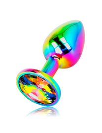 Plug Anal OhMama com Jóia Iridescente M
