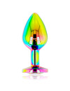 ohmama - iridescent circle anal plug size m D-231866