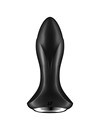 Plug Anal Satisfyer Rotator com Vibração e App Vermelho,D-231881