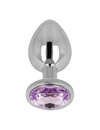 ohmama - anal plug with violet crystal 9 cm D-232945