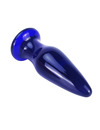 Plug Anal Toyjoy Shining Vidro Azul,D-233105