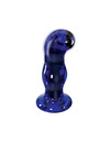 Plug Anal Toyjoy Gleaming Vidro Azul,D-233107