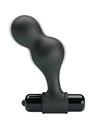 mr play - black silicone vibrator anal plug D-233390