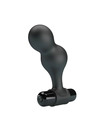 mr play - black silicone vibrator anal plug D-233390