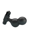 mr play - black silicone vibrator anal plug D-233390