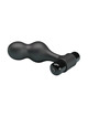 mr play - black silicone vibrator anal plug D-233390