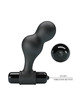 mr play - black silicone vibrator anal plug D-233390