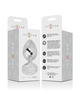 Plug Anal com Jóia de Metal Intense 9 cms Transparente,D-234376