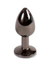 secretplay - gunmetal butt plug small size 7 cm D-234738