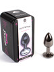 Plug Anal com Jóia Metal Secretplay 7 cm Rosa Preto Metal,D-234738