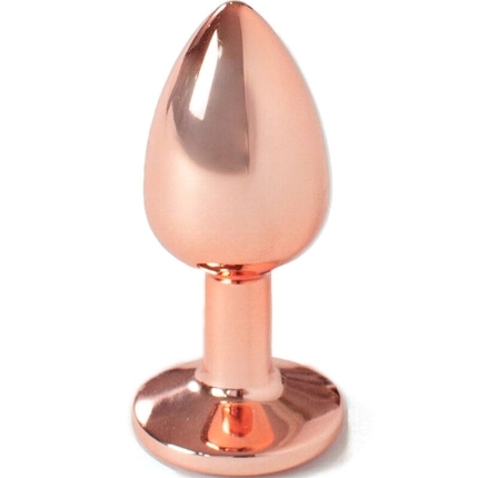 secretplay - metal butt plug rose gold small size 7 cm D-234739