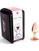 Plug Anal com Jóia Metal Secretplay 7 cm Rosa Ouro,D-234739