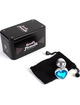 secretplay - metal butt plug blue heart small size 7 cm D-234741