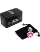 secretplay - metal butt plug fuchsia heart small size 7 cm D-234742