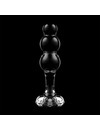 nebula series by ibiza - model 1 plug borosilicate glass 10.7 x 3 cm transparent D-235923