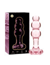 nebula series by ibiza - model 1 plug borosilicate glass 10.7 x 3 cm transparent D-235923