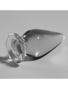 nebula series by ibiza - model 4 anal plug borosilicate glass 11 x 5 cm clear D-235929