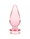 nebula series by ibiza - model 4 anal plug borosilicate glass 11 x 5 cm clear D-235929