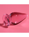 nebula series by ibiza - model 4 anal plug borosilicate glass 11 x 5 cm clear D-235929
