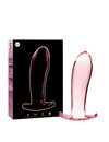 nebula series by ibiza - model 5 anal plug borosilicate glass 12.5 x 3.5 cm clear D-235931