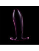 nebula series by ibiza - model 5 anal plug borosilicate glass 12.5 x 3.5 cm clear D-235931
