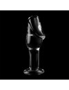 nebula series by ibiza - model 6 anal plug borosilicate glass 12.5 x 4 cm clear D-235933