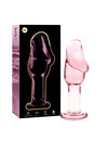 nebula series by ibiza - model 6 anal plug borosilicate glass 12.5 x 4 cm clear D-235933