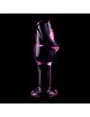 nebula series by ibiza - model 6 anal plug borosilicate glass 12.5 x 4 cm clear D-235933