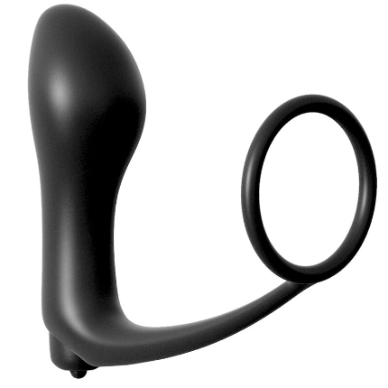 anal fantasy elite collection - ass-gasm cockring vibrator plug D-236537