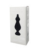 Adrien lastic - amuse plug anal silicona negro talla l